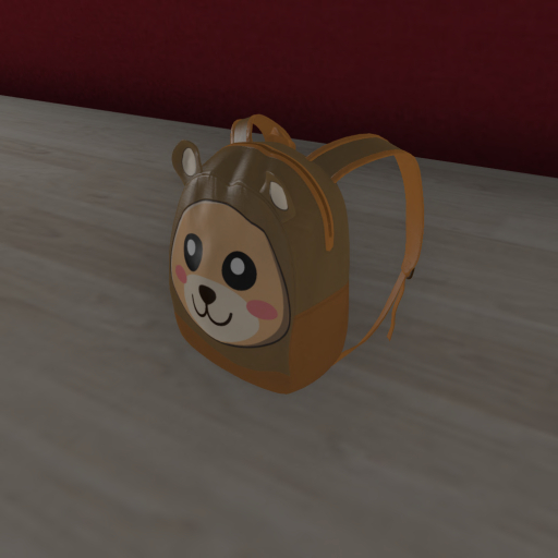 *BM* Backpack bear brown