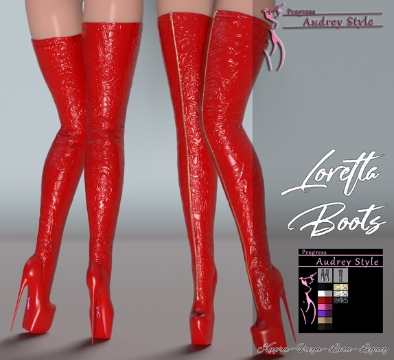 .:: AS ::. Loretta Boots - Red 