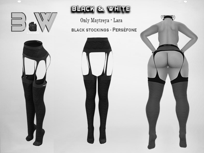 [B & W] // Black Stockings DEMO