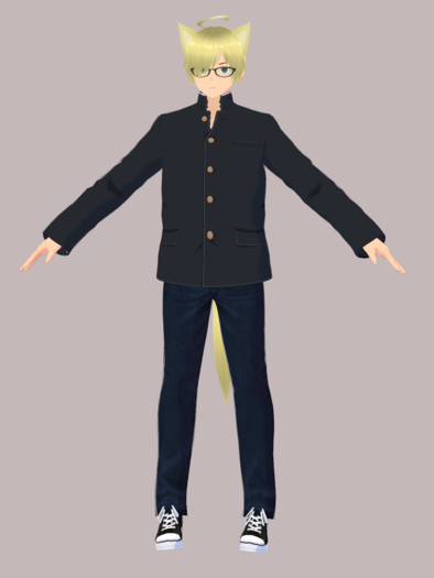 ANIME AVATAR NEKO CAT BOY