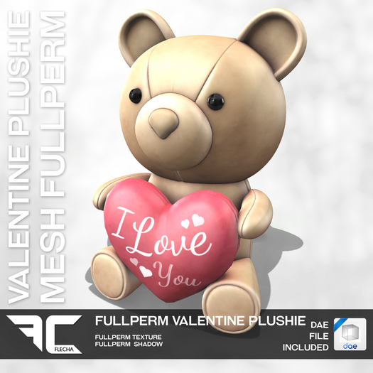 FLECHA Valentine Plushie Fullperm