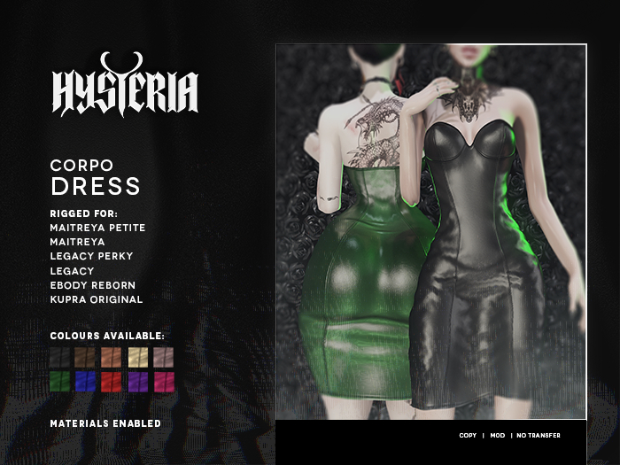 H! Corpo Dress [FATPACK]