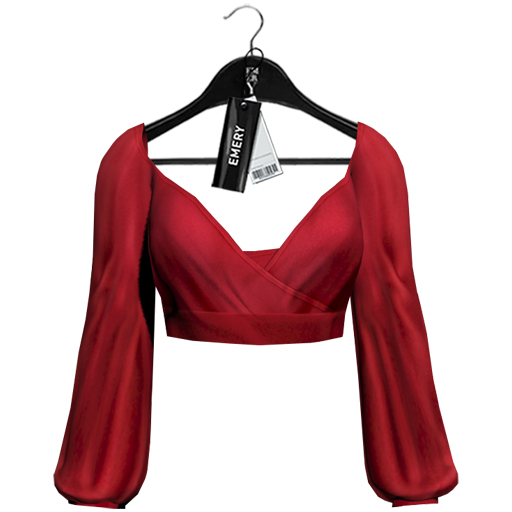 Emery Hallow Top Red