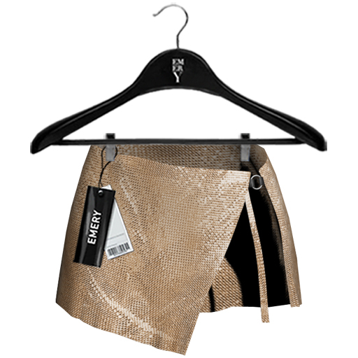 Emery Hallow Skirt Gold