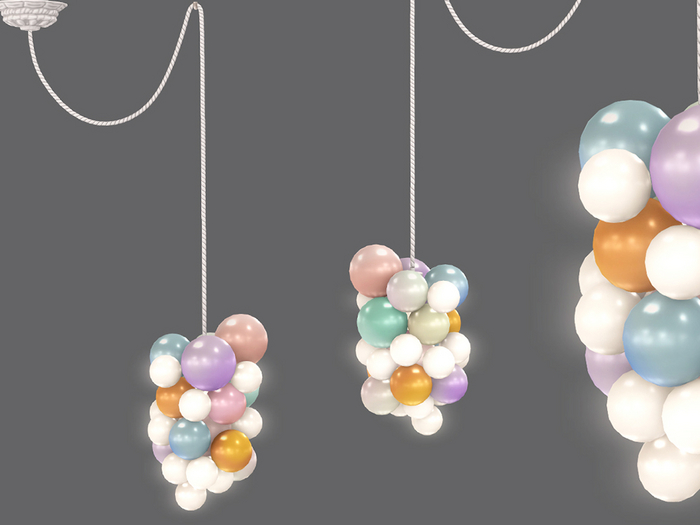 Dahlia - Bubble Lighting - Multi 