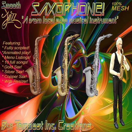 Smooth Jazz Saxophone Set!