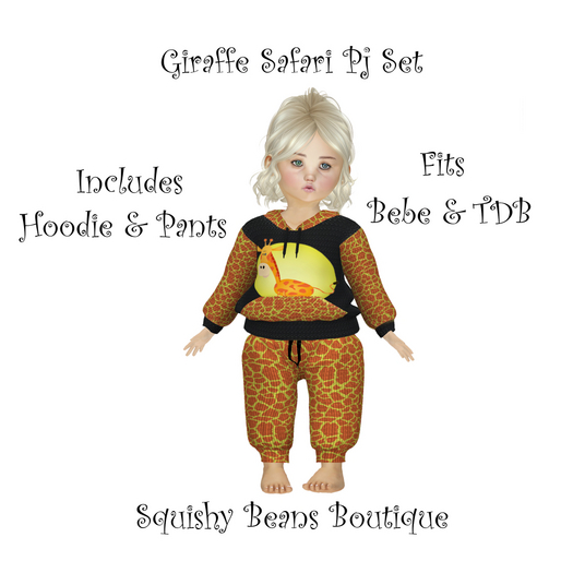 SBB Giraffe Safari Pj Set