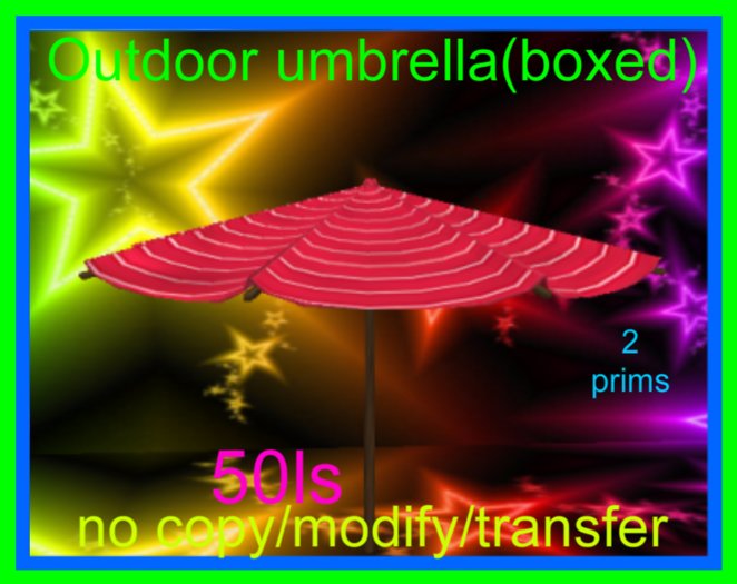 outside umbrella(boxed)