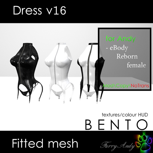 DEMO - Furry Andy - Dress v16 for eBody Reborn