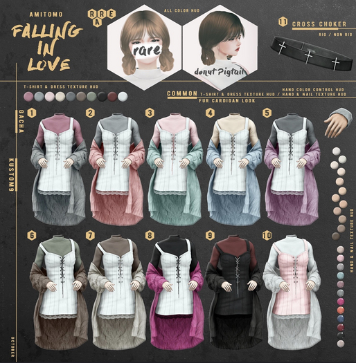AMITOMO / Falling In Love GACHA / XXS / 5