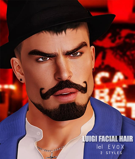 REDDOG STORE - LUIGI FACIAL HAIR