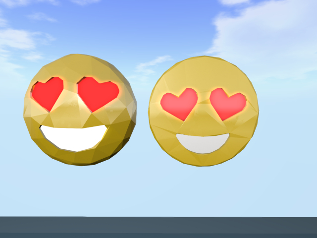 Emoji Eyes Hearts