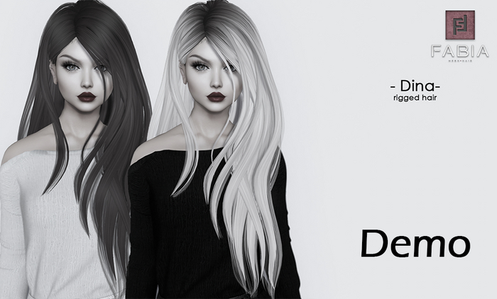 -FABIA- Mesh Hair   < Dina> DEMO