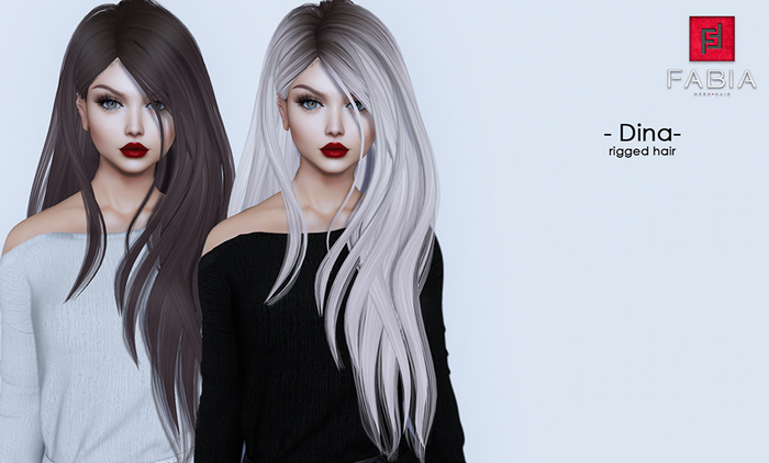 -FABIA- Mesh Hair   < Dina> Blond