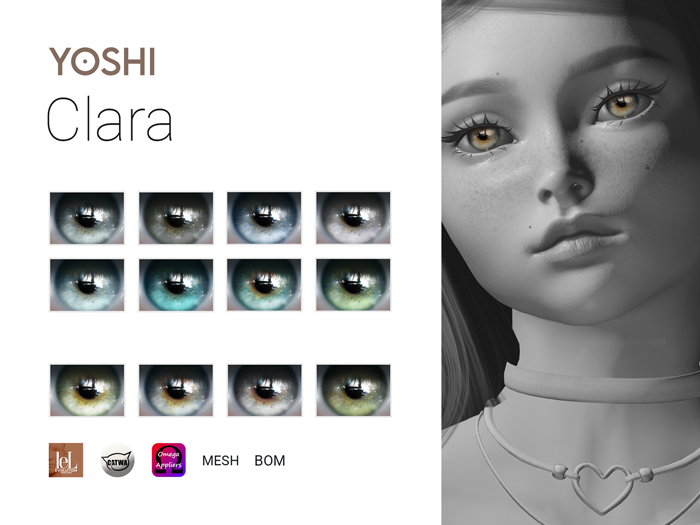 YOSHI - Clara Eyes - Pack