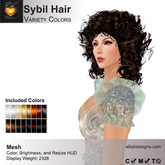 A&A Sybil Hair Variety Colors V2