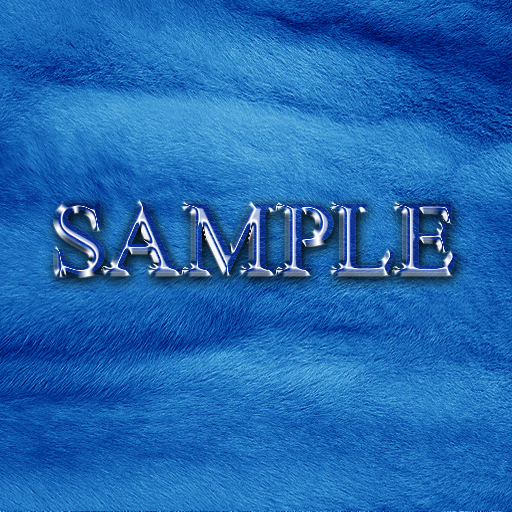Zoy Texture [ Fur Shag Blue 6 ]