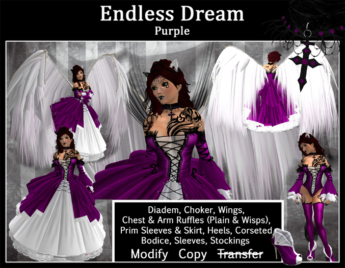 .:harmless INK:. Endless Dream Purple