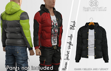 Haven Male Jacket Black - Signature Gianni, Belleza Jake , Legacy - FashionNatic