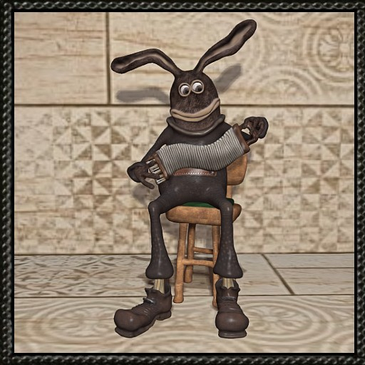 Cica's bunnyman with harmonica