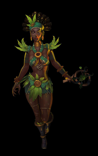 priestess magic standing
