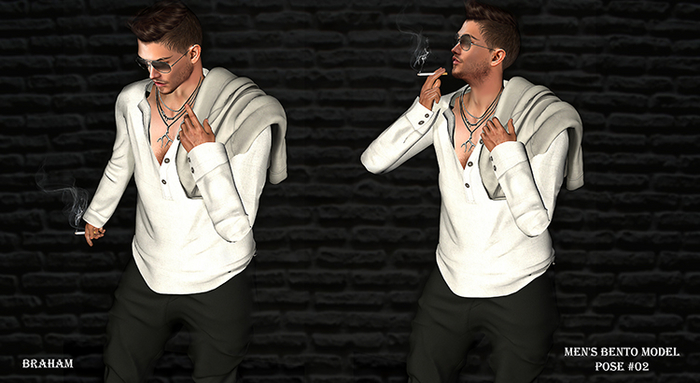 Braham Men's Bento Model Pose #02