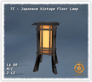 TC - Japanese Vintage Floor Lamp