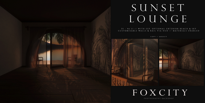 FOXCITY. Photo Booth - Sunset Lounge