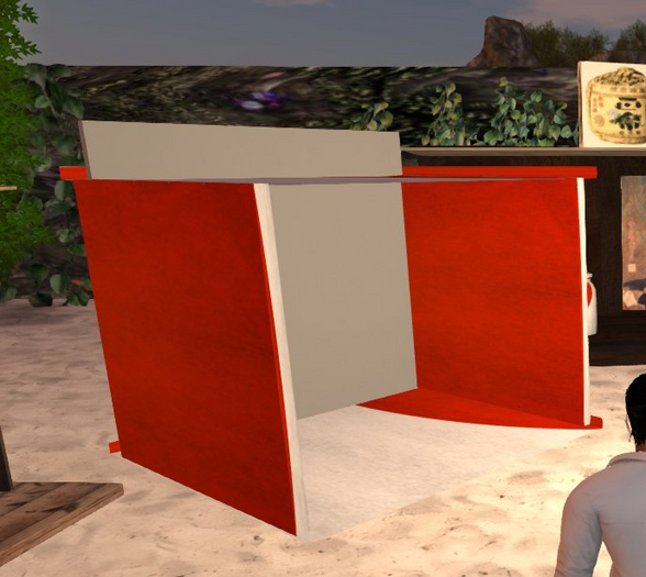 Holzbude einfach, 1 Prim, SLS