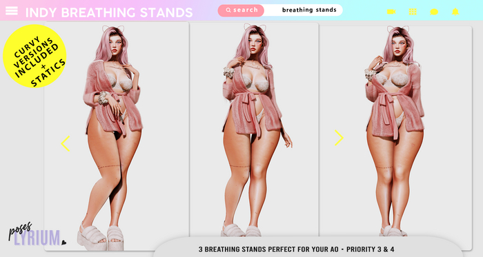 Lyrium. Indy Breathing Stand Set