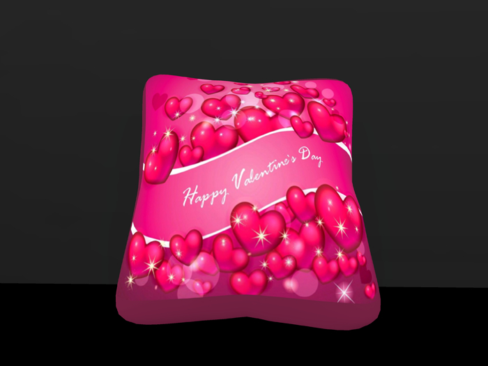Vday Pillow - Hearts
