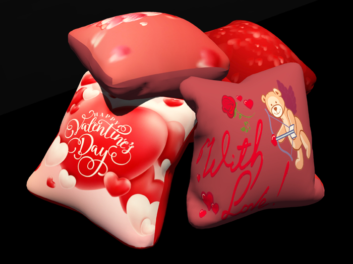 Vday - Pillow Pile