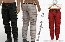 Haven Male Pants Red - Signature Gianni, Belleza Jake , Legacy - FashionNatic