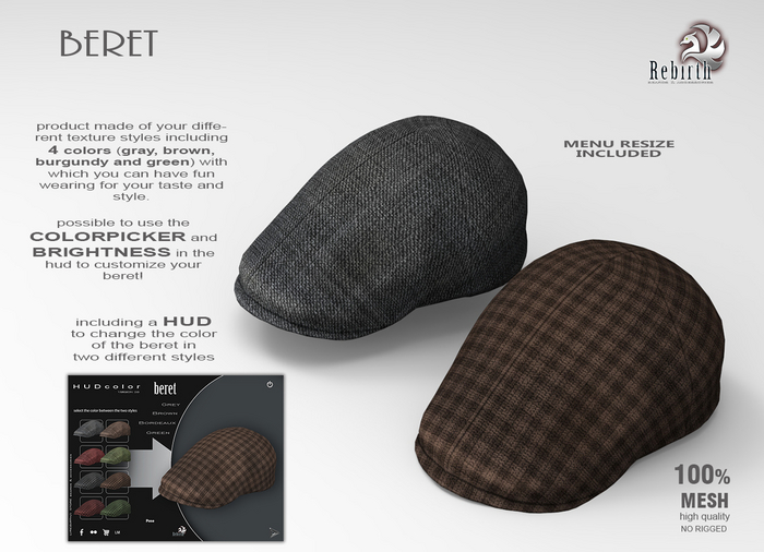 [//REBIRTH/]-Beret