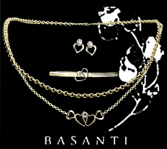 :::EnTwInEd::: Diamond Necklace Set ~ Basanti