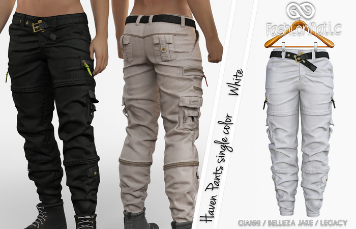 Haven Male Pants  - Signature Gianni, Belleza Jake , Legacy - FashionNatic
