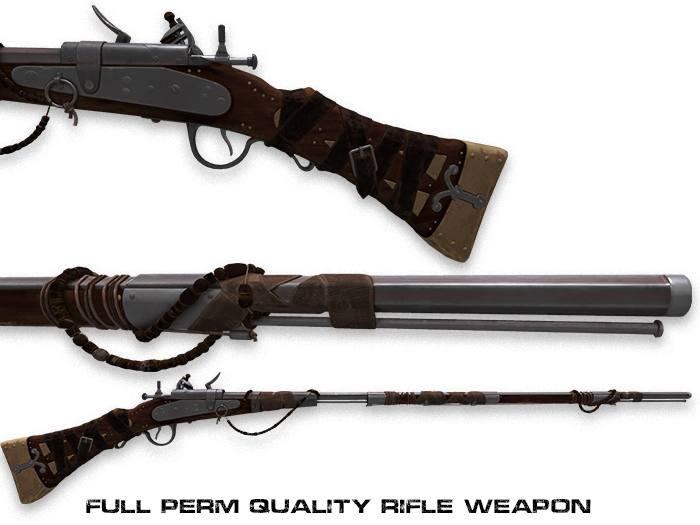 Full Perm High Quality  Vintage Rifle