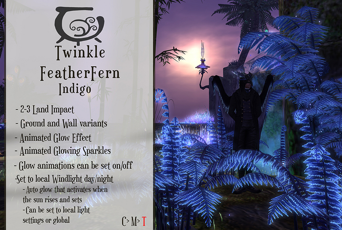 [CC] Twinkle FeatherFern Indigo Set