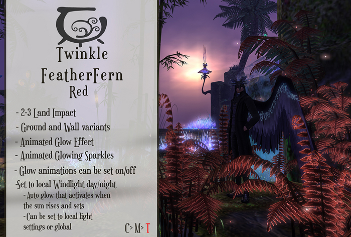 [CC] Twinkle FeatherFern Red Set