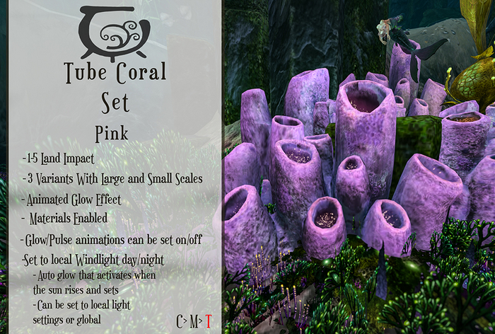 [CC] Tube Coral Set- Pink