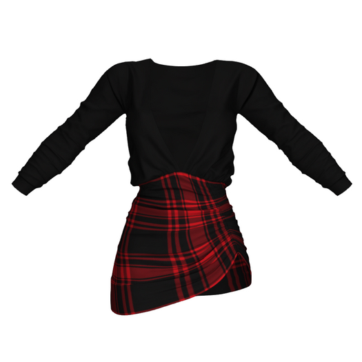 [Pawesome!] Sandra Dress - Checked