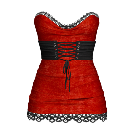 [Pawesome!] Trisha Dress - Red