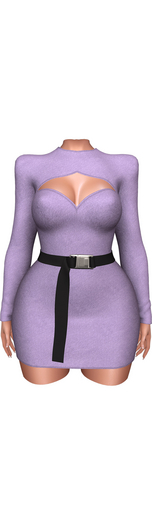 LM CHARGED - Fluffy Lavender - for Maitreya Kupra Bimbo Freya Legacy Hourglass Reborn