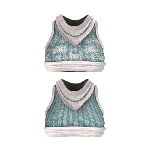 [Pawesome!] Short Sweater - Light Blue