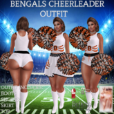 (SG) Cheerleader Outfit Bengals