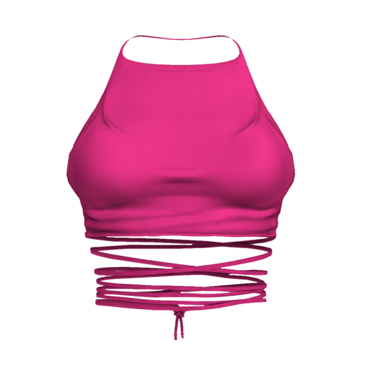 [Pawesome!] Crop Top - Pink