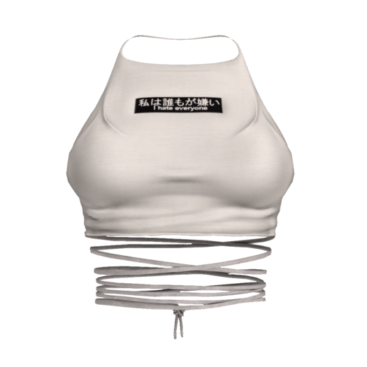 [Pawesome!] Crop Top - Hate