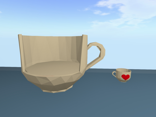 Heart Tea Cup + Chair