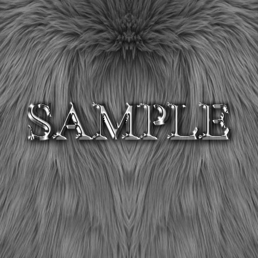 Zoy Texture [ Fur Shag Dark Gray 1 ]