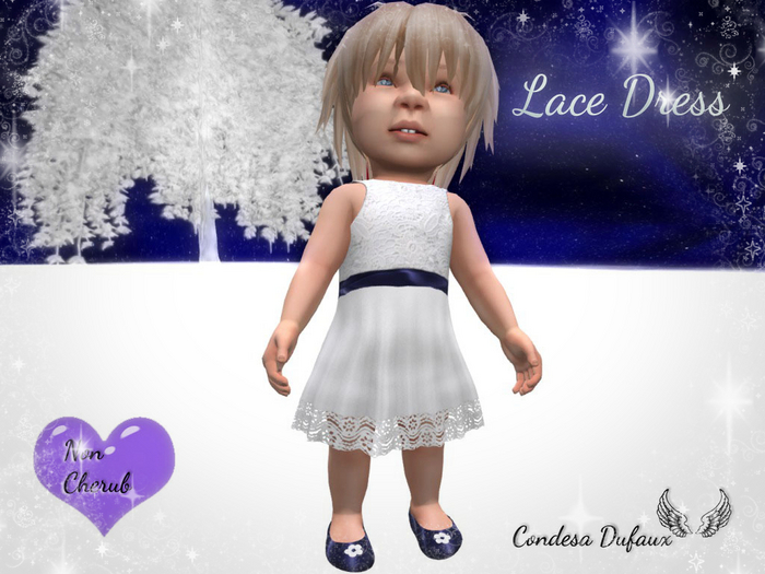 Lace Dress Non Cherub (Box)